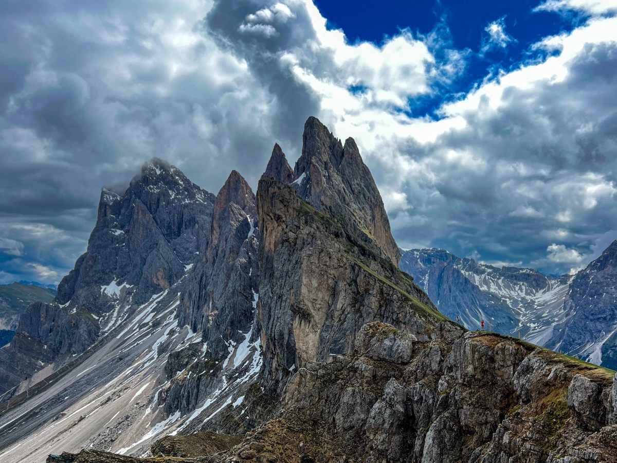 Hike to Seceda in the Dolomites,&nbsp;Italy